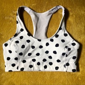 Outdoor Voices Doing Things Bra Cloud Polka